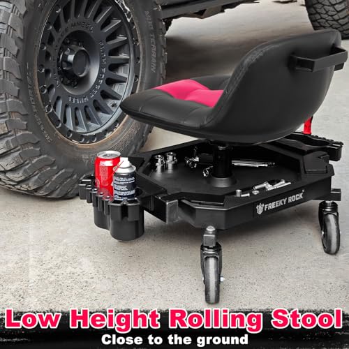 Rolling Stool with Wheels