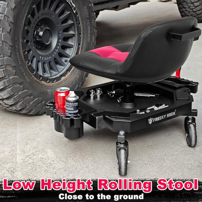 Rolling Stool with Wheels