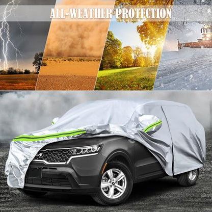 6 Layers Silver Waterproof Car Covers Replace for 2009