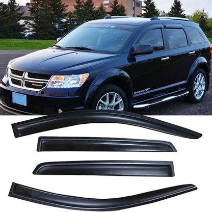 Window Visors Rain Guards for 2009 (4 Count)