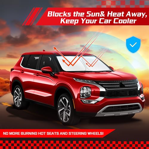 Windshield Sun Shade for Mitsubishi Outlander 2022