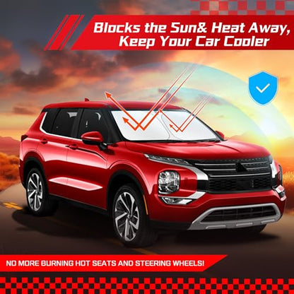 Windshield Sun Shade for Mitsubishi Outlander 2022