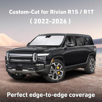 Windshield Sunshade Compatible for Rivian R1S