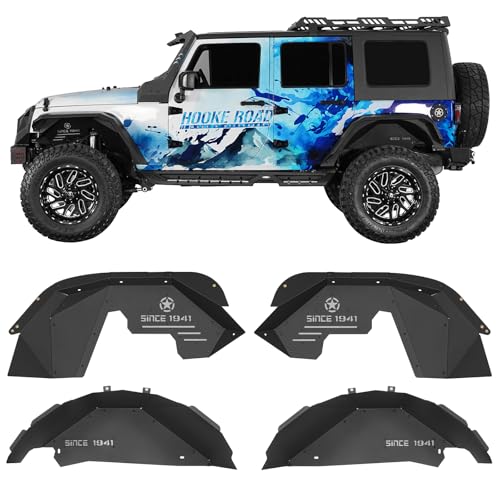 Wrangler JK Aluminum Inner Fender Liners for 2007 (4 Count)
