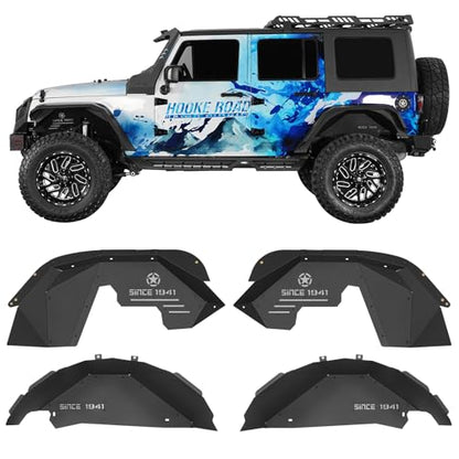 Wrangler JK Aluminum Inner Fender Liners for 2007 (4 Count)
