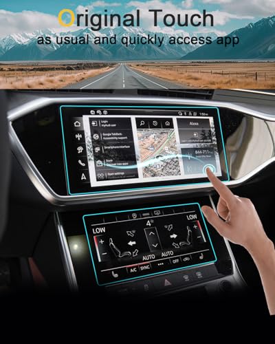 3 Pack Screen Protector For Audi A6 & A7 2019 (3 Count)