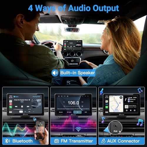 W703 7" for Apple CarPlay & Android Auto Dual Cam