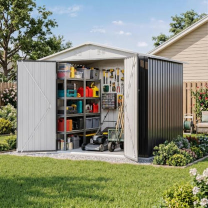 6x8 FT Outdoor Storage Shed