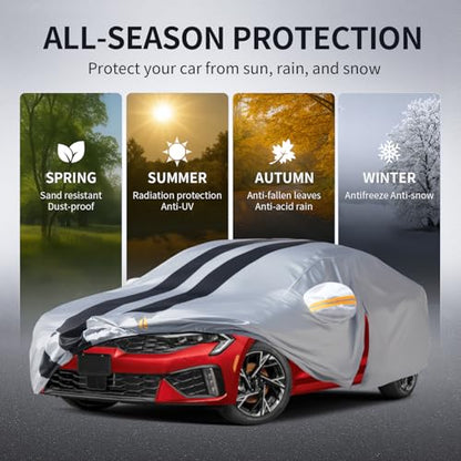 Multi Layer Car Cover Custom Fit for Kia K5