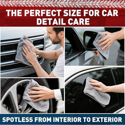 Microfiber Cleaning Cloths Bulk (50 Count)