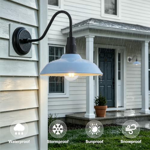 10 Inch Dome Gooseneck Barrn Light Outdoor