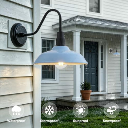 10 Inch Dome Gooseneck Barrn Light Outdoor