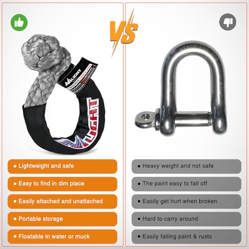 2PCS Synthetic Soft Shackle 1