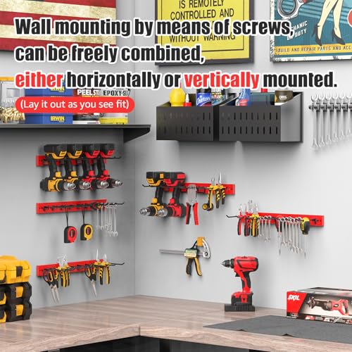 3 Modular Pegboard Strip Storage (2.42 Count)