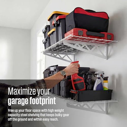 Steel Garage Wall Shelves 2 (2 Count)