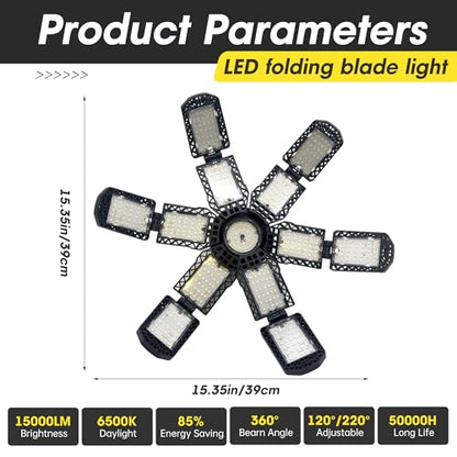 2 Packs LED Garage Light (2 Count)