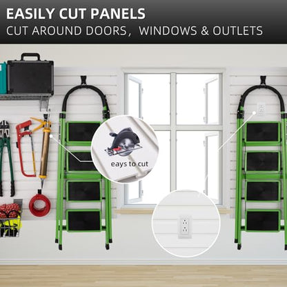 Slat Wall Paneling Garage Wall Organizer