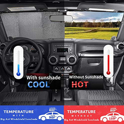 Car Windshield Sunshade UV Ray Reflector Auto Window Sun Shade Visor Shield Cover