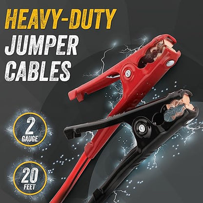 Heavy Duty Jumper Cables for Car Battery