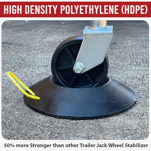 USA Made Improved Unbreakable Wheel Dock with Rope Handle