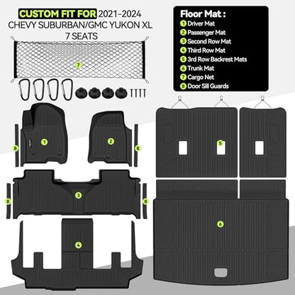 Floor Mat Set for 2021