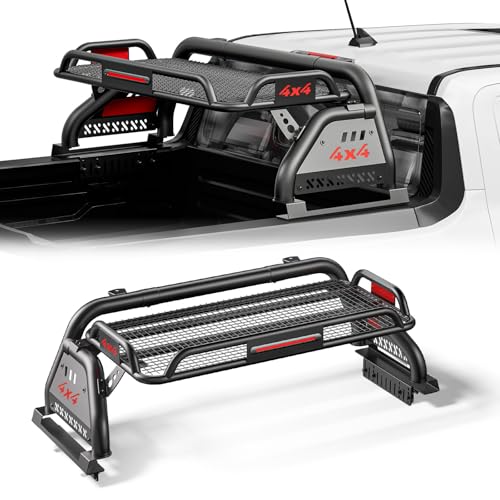 Roll Bar for Truck with Cargo Basket