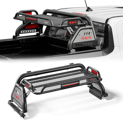 Roll Bar for Truck with Cargo Basket