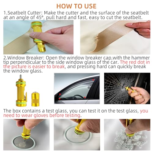 Car Window Breaker Tool