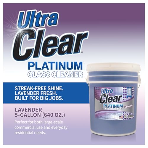 Ultra Clear Platinum Glass Cleaner (128 Fl Oz)