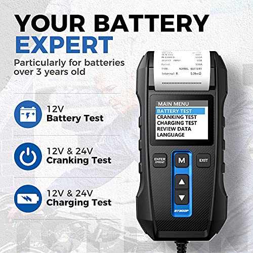 12V 24V Car Battery Tester