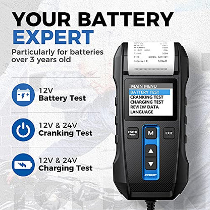 12V 24V Car Battery Tester