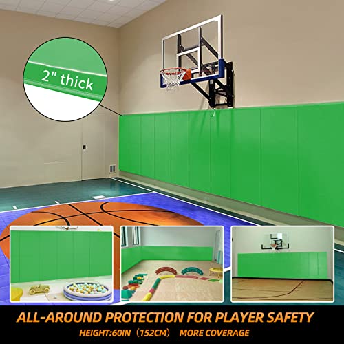 4 Pack Wall Protection Pads 2" Thick Foam Wall Padding