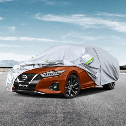 6 Layers Car Cover Custom Fit Nissan Maxima Sedan from 1988 to 2025