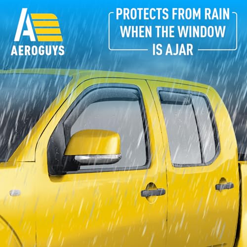 Extra Durable Window Deflectors in (4 Count)