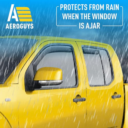 Extra Durable Window Deflectors in (4 Count)