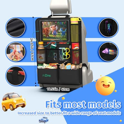 Car Backseat Organizer with Tablet Holder