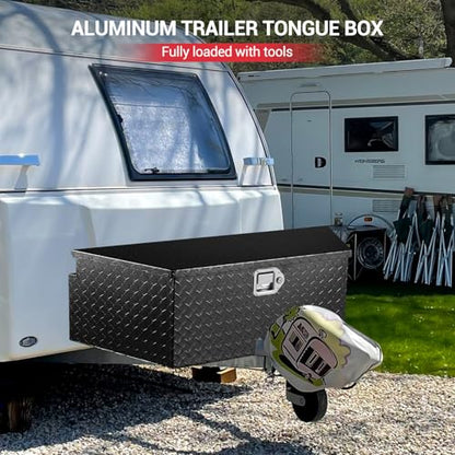 33 Inch Aluminum Trailer Tongue Tool Box