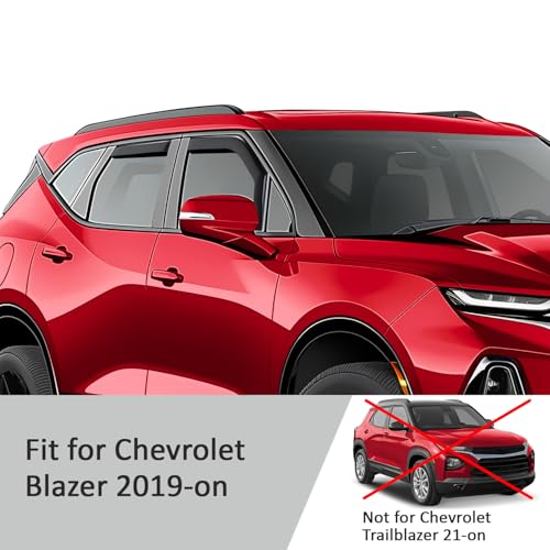 in Channel Extra Durable Rain Guards for Chevrolet