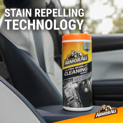Ultra Shield + Ceramic Cleaning Wipes by Armor All (90 Count)