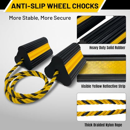 Wheel Chocks 2pair (4 Count)