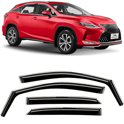 in Channel Extra Durable Rain Guards for Lexus RX 350 (4 Count)