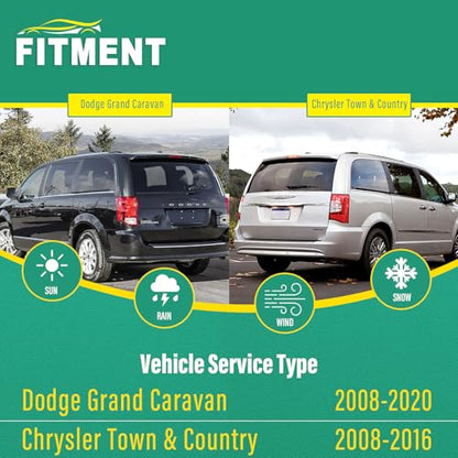 Windshield Wiper Blades Replacement for Grand Caravan Town & Country