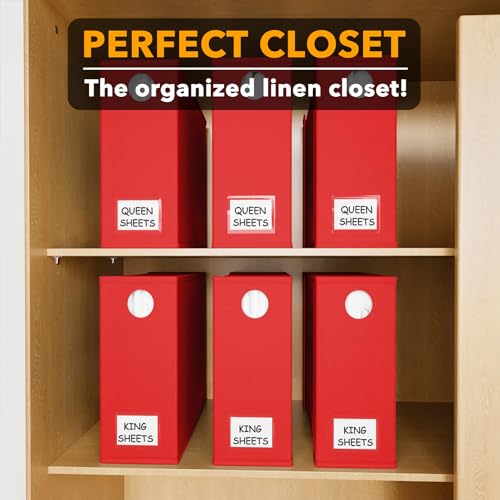 6 Pack Bed Sheet Organizers and Storage (6 Count)