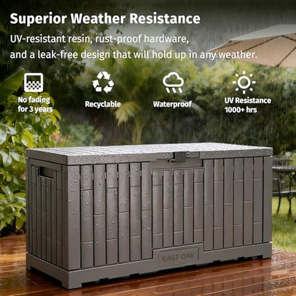 120 Gallon Outdoor Storage Box
