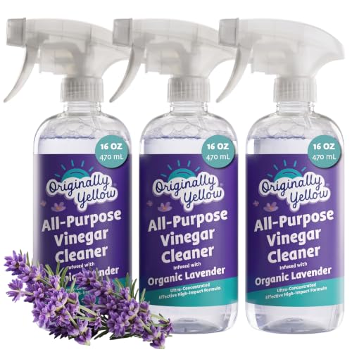 Lavender distilled white vinegar for cleaning purpose Spray (48 Fl Oz)