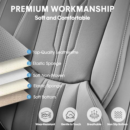 Car Seat Covers Full Set (2 Count)
