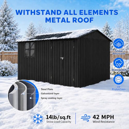 10x12 FT Outdoor Storage Shed