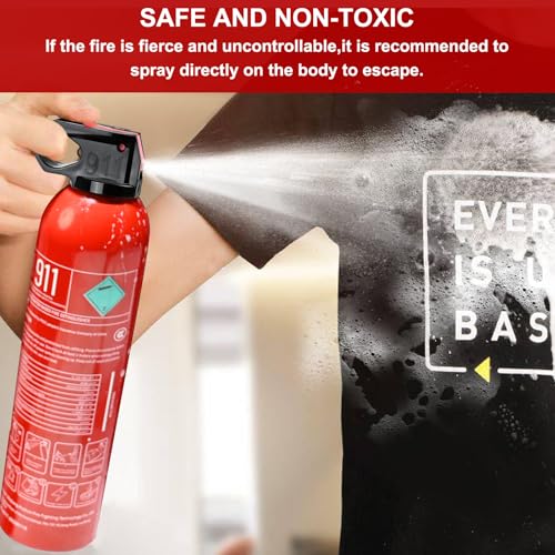 6 Pack Fire Extinguisher for Home with Wall Mount (6 Count)