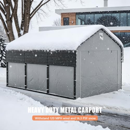 10x16 Heavy Duty Metal Carport