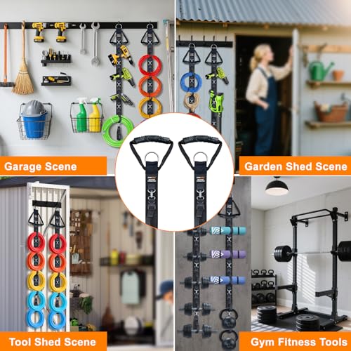 Extension Cord Organizer with 5 Detachable straps 2 PCS (2 Count)